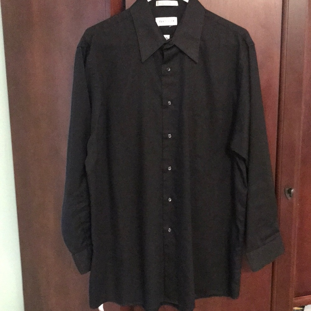 Van Heusen black dress shirt